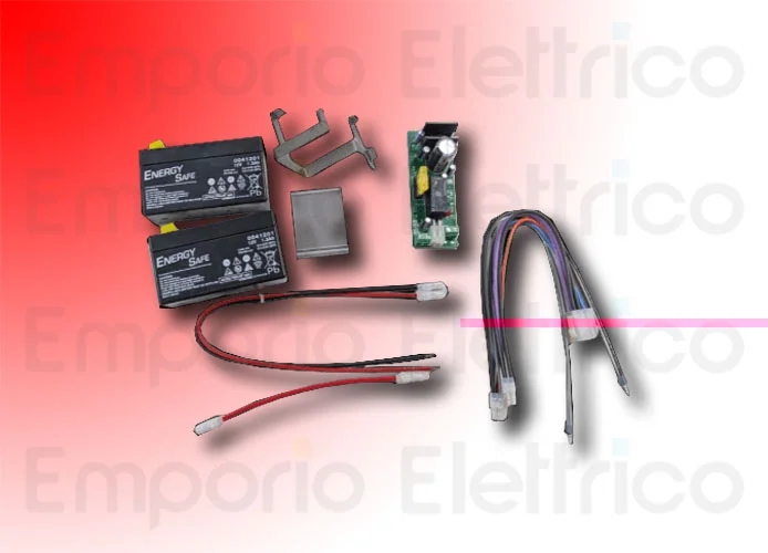 bft kit batterie d'emergenza per serie duo bbt bat cbox duo p125052 2614986