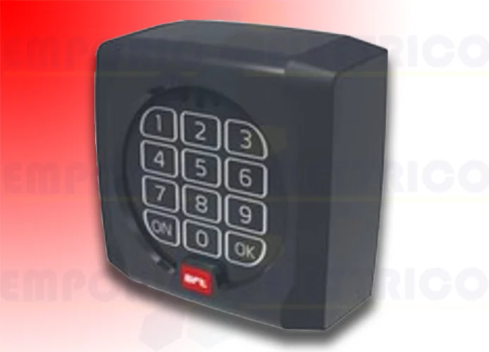 bft teclado digital wireless q.bo touch 433 mhz 2600834 p121024 ( ex p121019 )