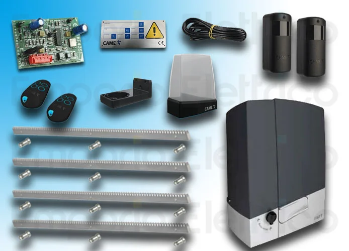 came kit automatización bxv plus 801ms-0570+ 4 mt cremallera galvanizada emp8k01ms-056cremz