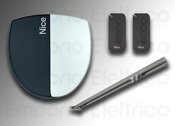 nice kit automatización de puertas seccionales y basculantes 24v spinbus spin23bdkce