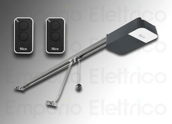 nice kit para la automatización de puertas seccionales y basculantes de correa spido32bkce