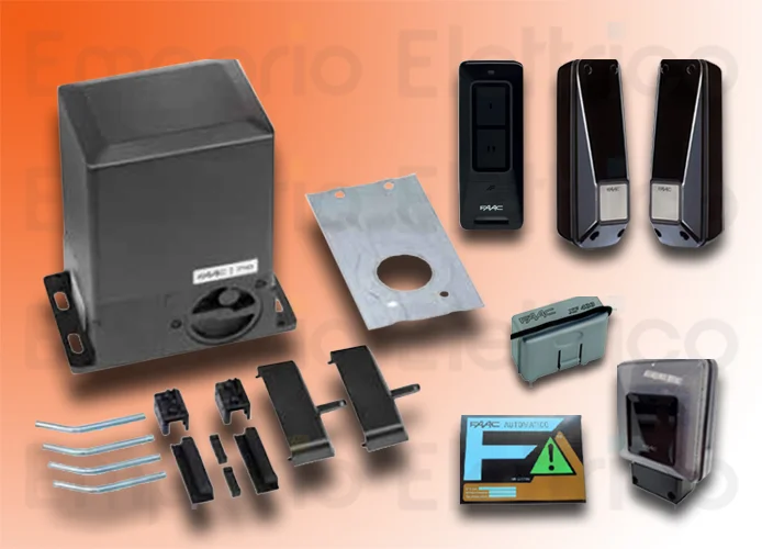 faac kit automatización 230v delta2 kit perfect 60 120009