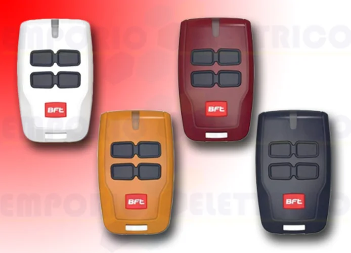 bft paquete de 4 mandos mitto b 433 mhz rcb04 r6 rainbow 2611137 n999629