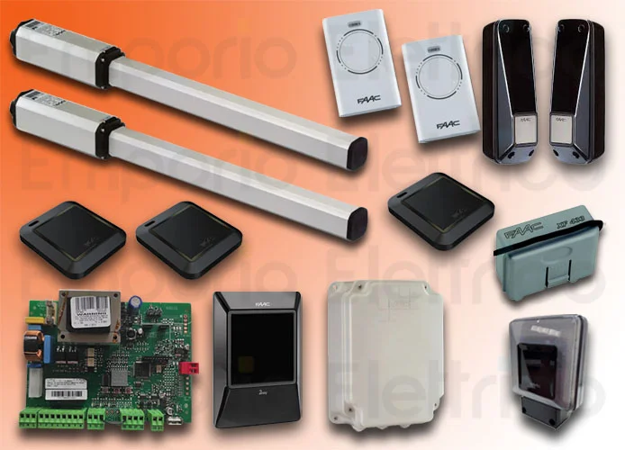 faac kit automatización 230v ac leader kit perfect 105911