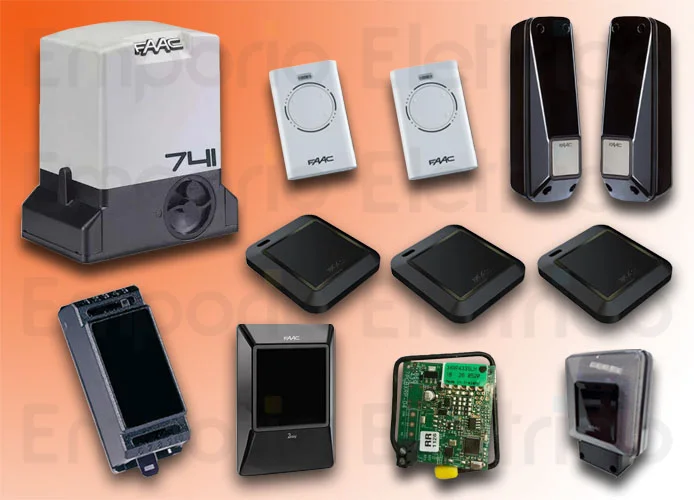 faac kit automatización 230v ac delta3 kit perfect 105918