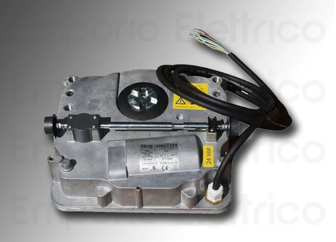 nice motorreductor irreversible con encoder s-fab 24v sfab2124