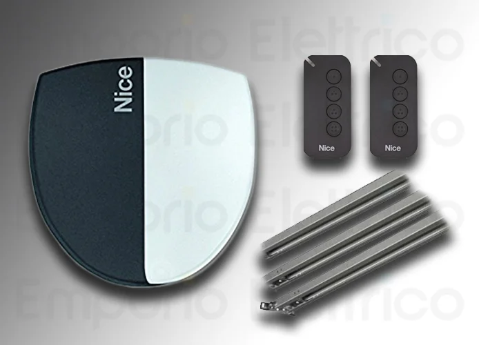 nice kit automatización puerta seccional y basculante 24v spinbus spin20bdkce