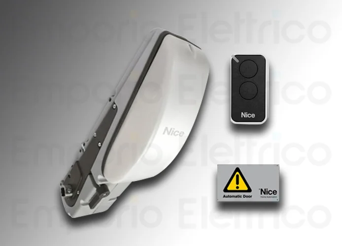 nice kit automatización para puertas basculantes desbordantes 24v tenkit tnlkce