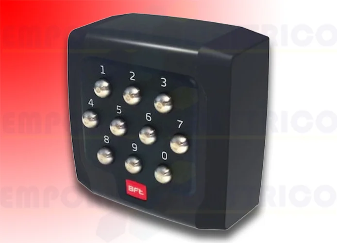 bft teclado digital externa antivandalismo q.bo pad 2600835 p121025