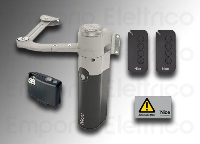 nice kit automatización cancelas batientes walkykit 1024 bd walky1024bdkce