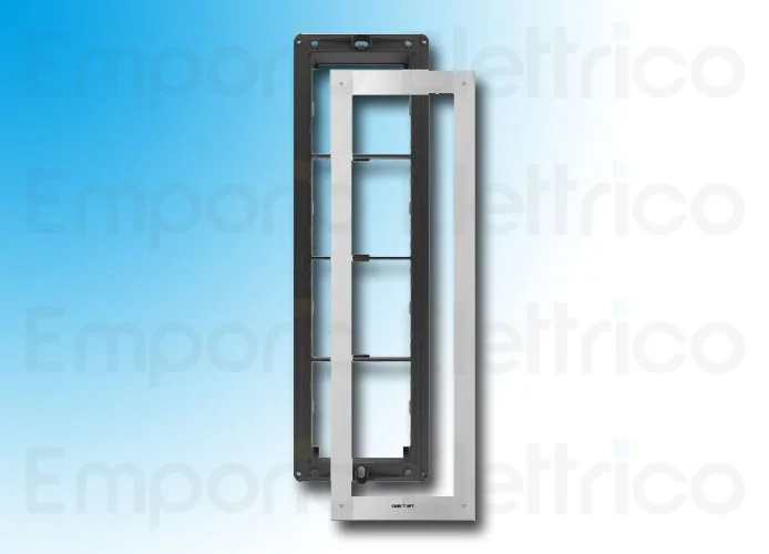 came bpt telaio e placca per mtm 4 moduli mtmtp4m 60020350