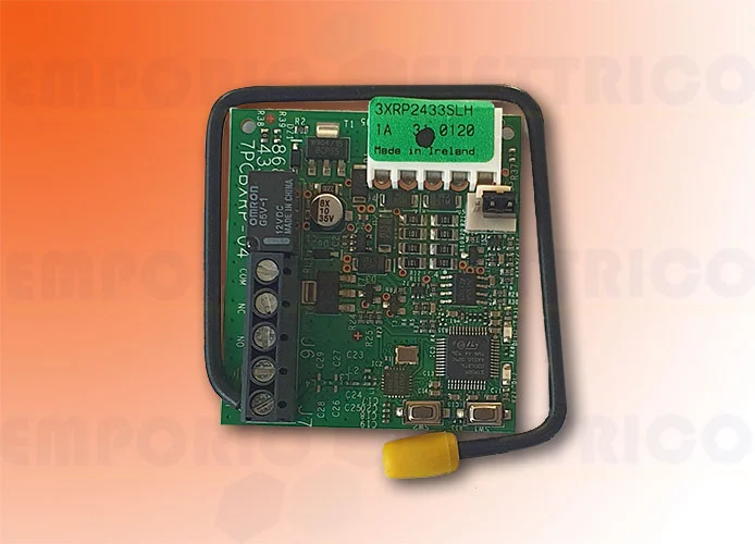 faac receptor enchufable de 2 canales rp2 433 slh 787853