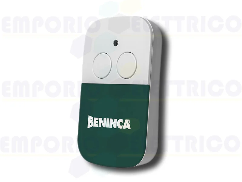 beninca transmisor de 2 canales arc rolling code 433 mhz happy.2va 9863202