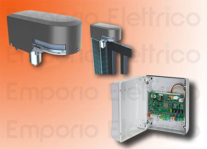 faac kit actuador electromecánico 24v s2500i para cancelas batientes s2500ik