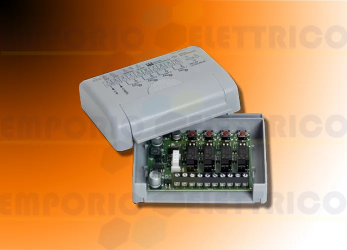 cardin interfaz bluetooth con cuatro relé intbtc4