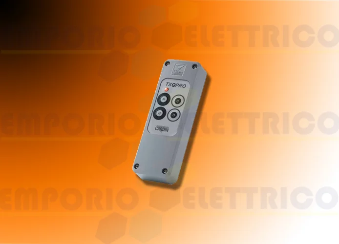 cardin unidad transceptor móvil a 4 funciones 433mhz txqpromrf-4