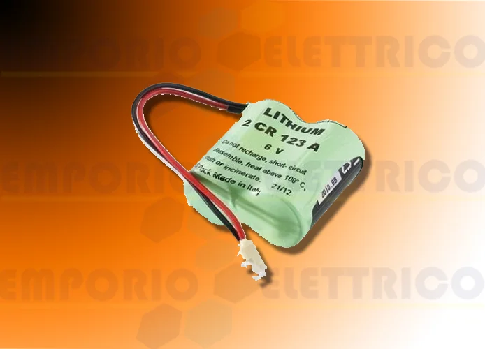 cardin paquete de baterías litio 6v zrl7.2-1.6