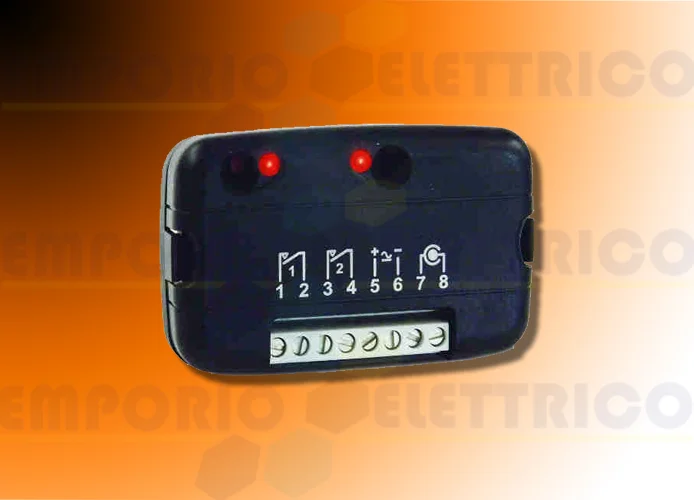 cardin receptor bicanal 12/24 vac-dc edgerb2