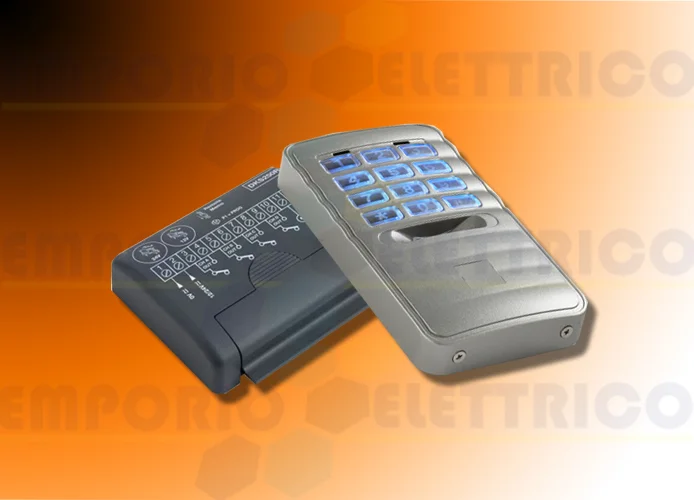 cardin kit teclado con transponder + interfaz 4ch dksdual