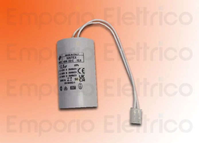 faac repuesto condensador 12,5 µf mka 450v 760025