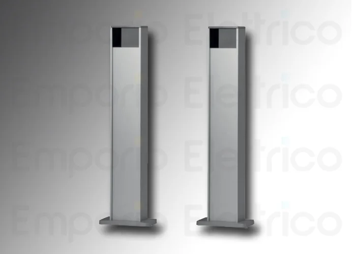 nice 2 pz columna de aluminio h= 500mm para 1 fotocélula medium era post pph3