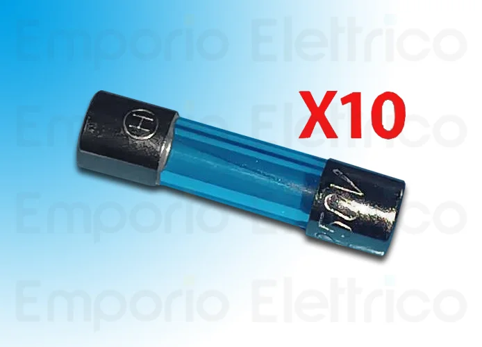 came ricambio originale 10 pz fusibili rapidi 5x20 8a 119rir165