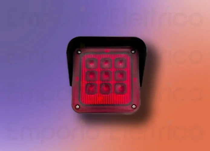 vds semáforo 1 luz roja 12/24v sem-1 550/3040