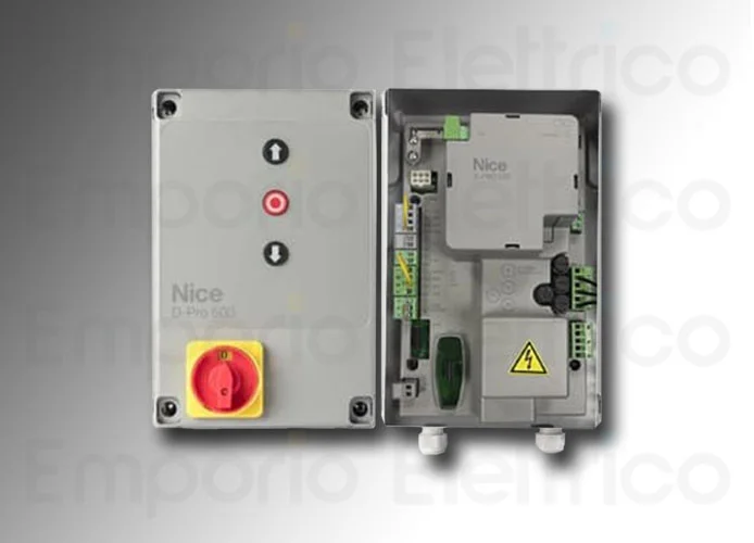 nice central de comando para un motor 230vac - 400vac d-pro500 dpro500