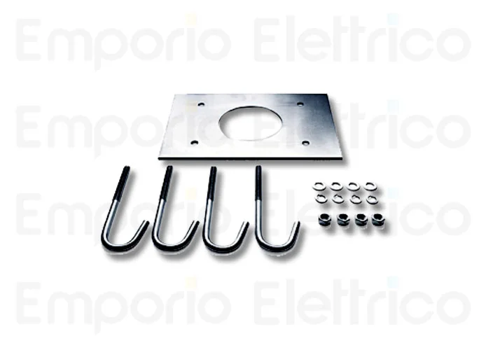 beninca placa de fundación con tirafondos 9623068 ve.ps