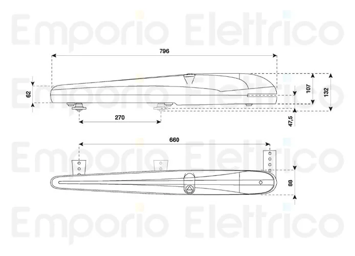 beninca pagina ricambi per motore bob21m