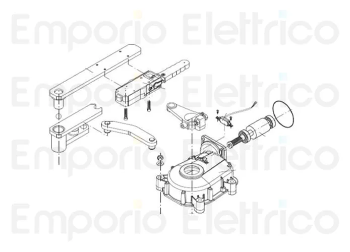 beninca ricambio enc.mei per du.it14ne 9688236