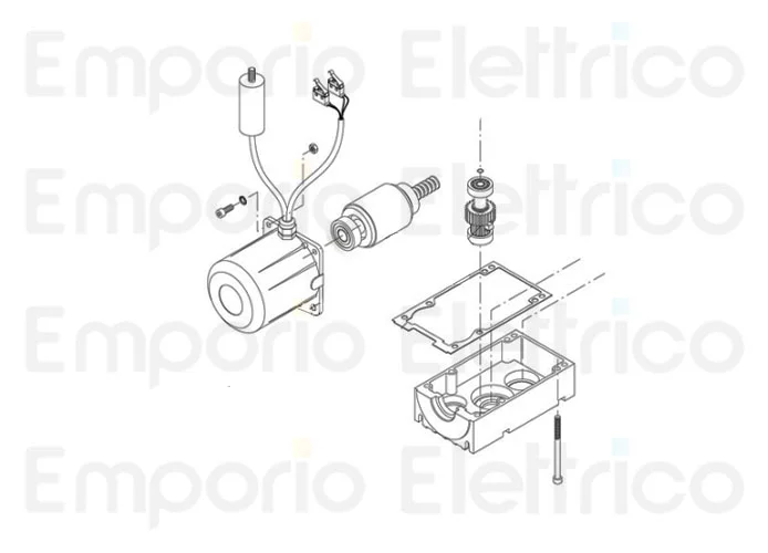 beninca ricambio guarnizione 6 du.45e 8 au.96/l 7 au.96k 9686169