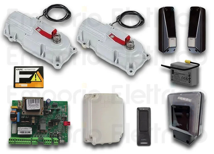 faac kit automazione 230v power kit perfect 60 120017