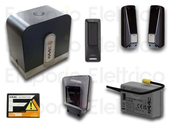 faac kit automazione 24v rapid kit perfect 60 120012