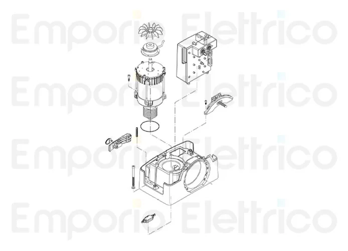 beninca ricambio centrale x bull.he reverse 968601863