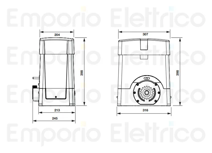 beninca pagina ricambi per motore bull17 omi