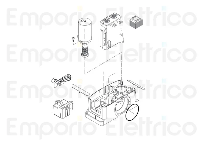 beninca ricambio trasformatore x bull424/624 esa 9686692