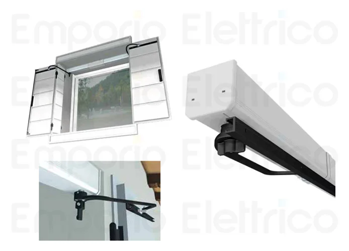 came kit automazione anta dx pannello singolo voilà 24v 001uv03 uv03