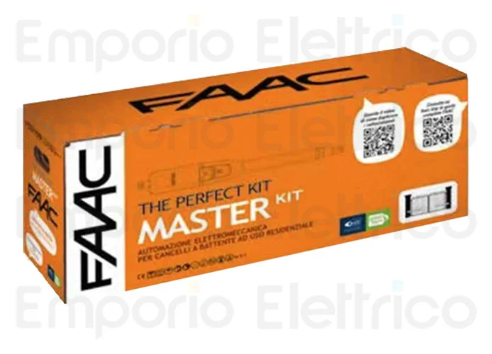 faac kit automazione 230v ac master kit perfect 105910fr