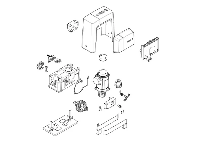 came pagina ricambi per motore bks22tgs 801ms-0130