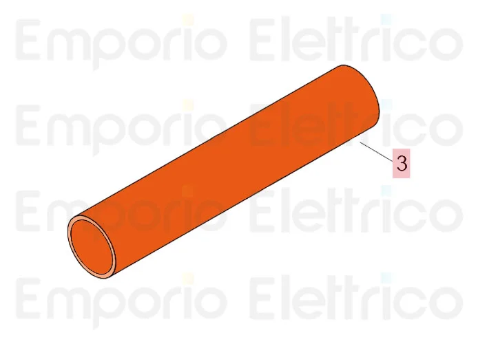 faac ricambio canna pistone 400/87 st 7366025