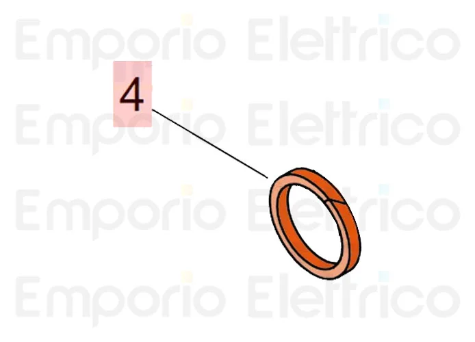 faac ricambio guarnizioni dde 175 7091015