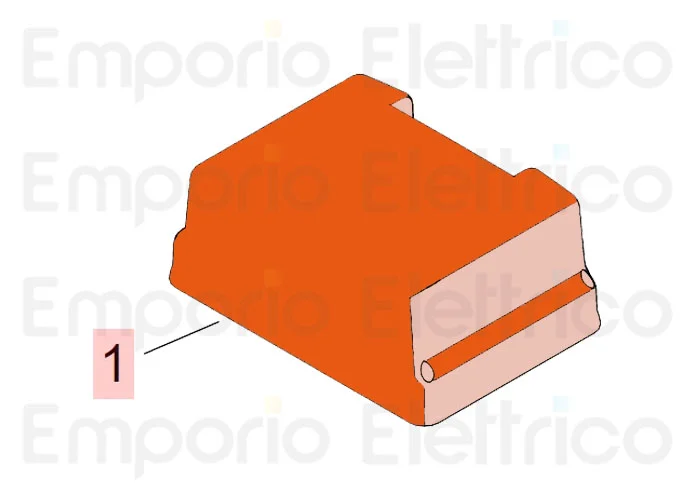 faac ricambio coperchio operatore 746 restyling 7273415