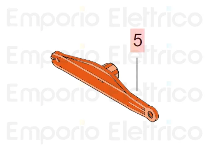 faac ricambio leva sblocco 540/541/mercury 7290385