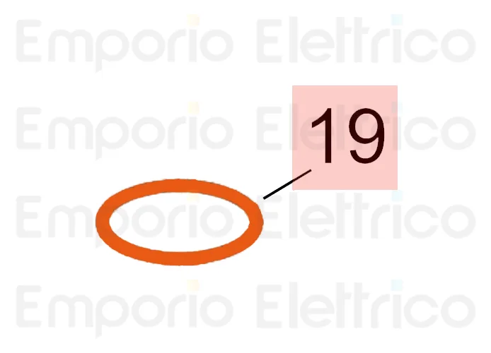 faac ricambio guarn. or 40,95x2,62 (3162) 7090360025