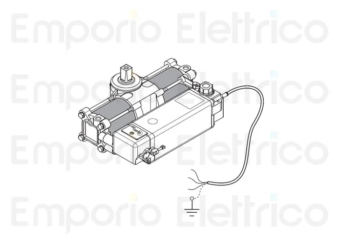 fadini Ersatzteil Steuereinheit/Antrieb combi 740-175° ohne Entriegelung 740116
