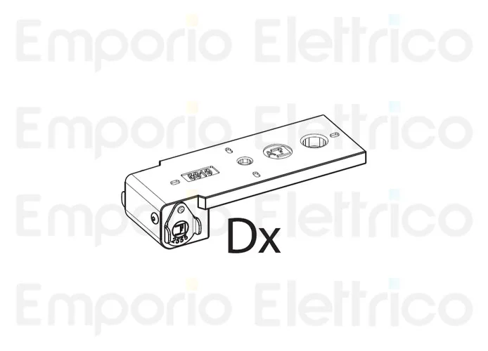 fadini Ersatzteil der unteren Platte aus Stahl (rechts) für combi 740 740170