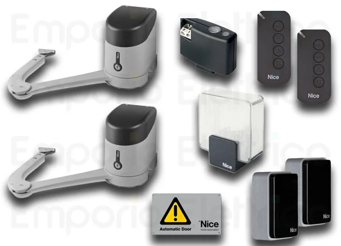 nice Torantrieb Kit für Drehtore 24Vdc hykekit bd hykebdkce