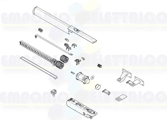 came Seite Ersatzteile des Motors 001a5024n a5024n 