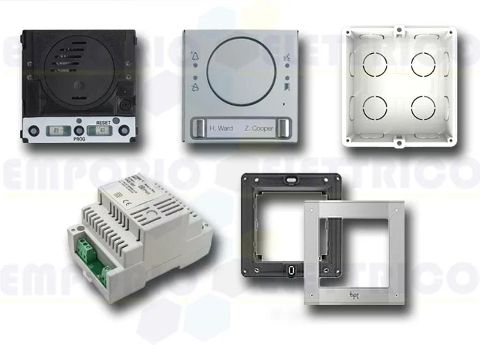 came bpt zweifamilien Audio Gegensprechanlage Kit free-mtma 61700420